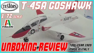 ITALERI / TESTORS 1/72 T-45A GOSHAWK UNBOXING REVIEW