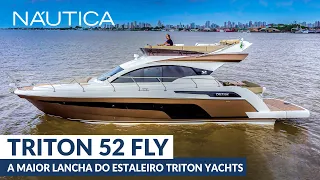Teste Triton 52 Fly: a maior lancha do estaleiro Triton Yachts | NÁUTICA