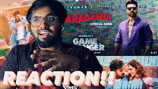 Jaragandi - Lyrical Video | REACTION!! | Game Changer | Ram Charan | Kiara Advani| Shankar |Thaman S