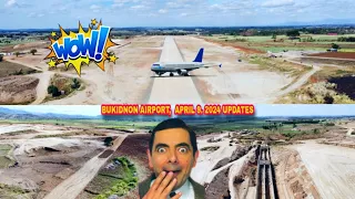 BUKIDNON AIRPORT CONSTRUCTION UPDATES,  MARAY-MARAY DON CARLOS BUKIDNON,  APRIL 9, 2024