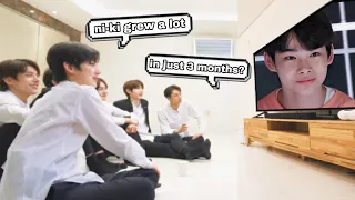 ENHYPEN WATCHING THEIR MAKNAE NI-KI GROW