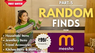 MEESHO *RANDOM FINDS* 😍 | Amazing products | Must have | Honest Review || gimaashi