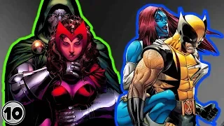 Top 10 Superhero Supervillain Couples You Didn't Know Existed