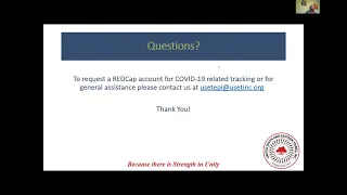 USET COVID-19 Project ECHO Webinar January 15, 2021