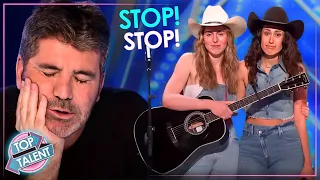 Simon STOPS Contestants Mid-Performance! What Happened Next?