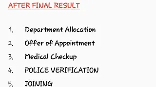 SSC MTS 2019 Joining Process || SSC MTS 2019 Process after Final Result