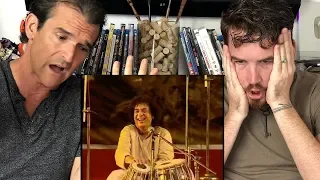 Zakir Hussain: Horse Running REACTION! l INSANE TABLA SKILLS