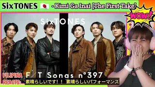 [REACTS] : SixTONES - Kimi Ga Inai / THE FIRST TAKE