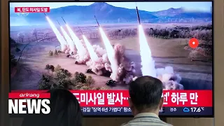 N. Korea launches around 10 ballistic missiles toward East Sea following satellite launch failure