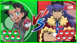 Pokemon Battle Pedia: Goh Vs Leon (Leon Final Team)