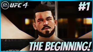 The Beginning! | EA Sports UFC 4 | Career Mode | Ep. 1