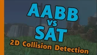 AABB vs SAT - 2D Collision Detection