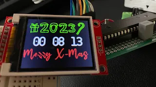 Display any custom font on TFT LCD screens with micro controllers