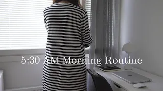 5:30 AM Morning Routine | Slow Habits when I wake up early | slow living Finland