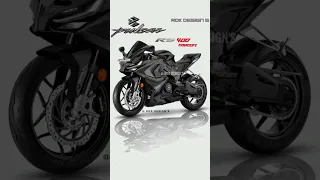 Pulsar rs400 cc new concept by RDX DESIGN'S #pulsar #rs200 #rs400 #shorts