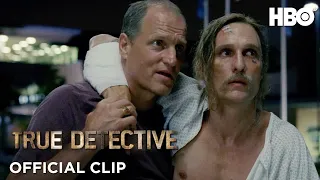 Rust Cohle & Marty Hart Bond at the Hospital | True Detective | HBO