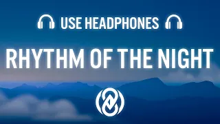 Marin Hoxha  - Rhythm Of The Night (Ft. Tara Louise) (8D AUDIO)🎧