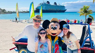 Disney Dream: Perfect Day on Castaway Cay ! with Disney Cruise Line Ep. 209