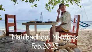 Mahibadhoo & Dhamana Beach| Local Island in Maldives 2023|| 4K