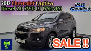 💥2012 Chevrolet (GM Daewoo) Captiva Diesel 2.0 2WD 7Seats / Sunroof