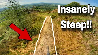 These MEGA STEEP Trails at The Wrekin are INSANE!!