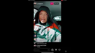 Young Ezee On an Instagram Live on 28th Of February,Sunday ( Talking With the Fans and Supporters)