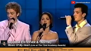 Gloria Estefan & *NSYNC • Music of My Heart (Live at The 72nd Academy Awards)