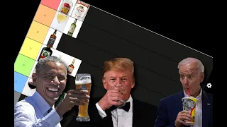 US Presidents Rank Alcohol