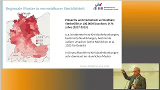 2 von 6 Kardiovaskuläre Mortalität in der BRD verursacht Rückstand bei der Lebenserwartung