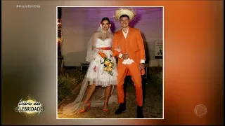 Rodrigo Faro e Vera Viel se "casam de novo"