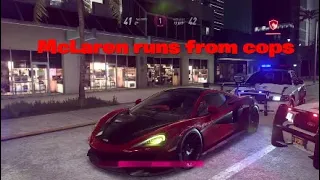 {NFS Heat} Mclaren 570s night cruise, cop chase and more