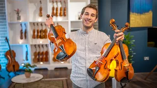 3 Stunning Guarneri Model Violins - Can You Hear the Difference?