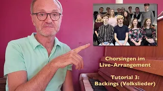 Live-Arrangement Chor | Tutorial 3 -  Volkslieder und Popklassiker