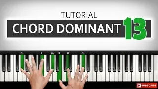 Chord 13th - Cara Mencari dan menggunakan | Belajar Piano Keyboard