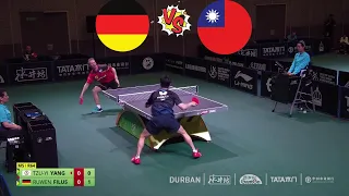 Ruwen Filus vs Yang Tzu-Yi | Durban 2023 World Table Tennis Championships