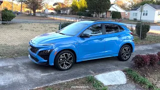 2022 Hyundai Kona N Line AWD Walkaround POV Test Drive