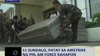 Saksi: 11 sundalo, patay sa airstrike ng Phl Air Force kahapon