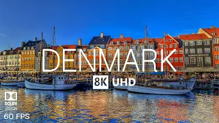 DENMARK 8K Video Ultra HD With Soft Piano Music - 60 FPS - 8K Nature Film