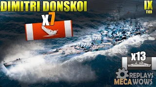 Dmitri Donskoi 7 Kills & 209k Damage | World of Warships Gameplay 4k