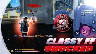 @classyfreefire SHOCKED ON MY GAMEPLAY🤯 GWK🔥 VS NXT🥶