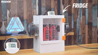 Making a Mini Refrigerator from Peltier DIY Homemade Fridge