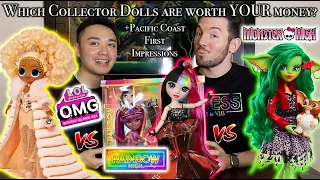 What Makes a Great Collector Doll? (Rainbow High/LOL Surprise/Monster High)+Pacific Coast DISCUSSION