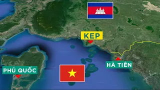 Tỉnh Kep: Tỉnh nhỏ nhất Campuchia | Muốn mở tàu cao tốc sang Phú Quốc?