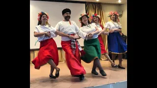 Украинский танец! Ты ж мене пiдманула... Воскресная школа Саввино. Пасха 2018.