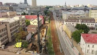 Большая ЖД стройка в центре Москвы или строительство МЦД 2 и 4 от Каланчёвской - до Курского вокзала