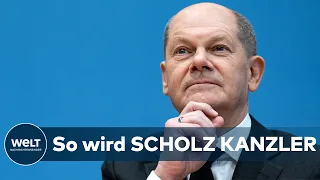 Bundestag wählt OLAF SCHOLZ zum KANZLER: So läuft die  KANZLERWAHL ab | WELT THEMA