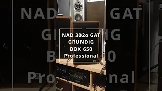 Jak gra NAD 3020 z Grundig Box 650 Professional? WOW cz.3 GAT Greg Audio Tuning