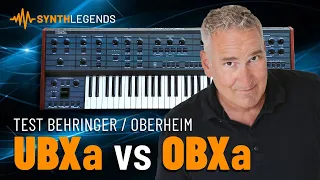 Behringer UB-Xa vs Oberheim OB-Xa factory presets no FX