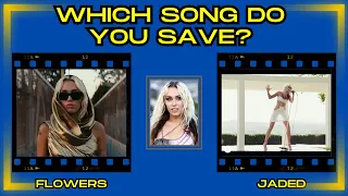 SAVE ONE SONG | MUSIC CHALLENGE | MUSIC QUIZ | WHICH SONG DO YOU SAVE?