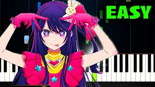 YOASOBI - Idol - Oshi no Ko OP - EASY Piano Tutorial